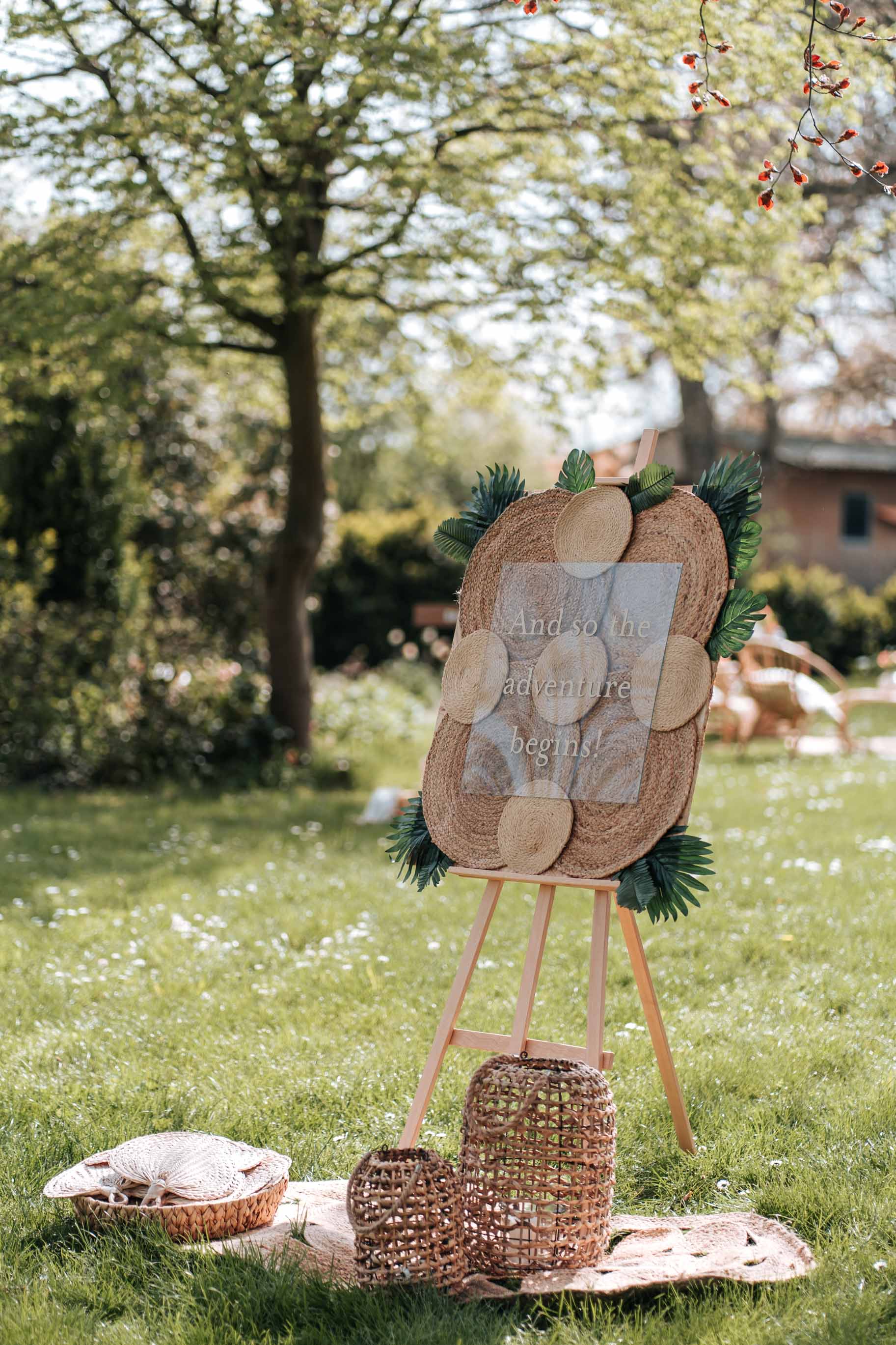 Image of Willkommensschild Bali